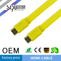 SIPU conector De Ouro 1.4 versão Plana hdmi cbale atacado cabos de áudio e vídeo fot tv suporte 3d melhor cabo do computador